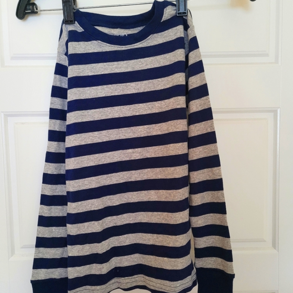 Kids Striped Long Sleeve Shirt